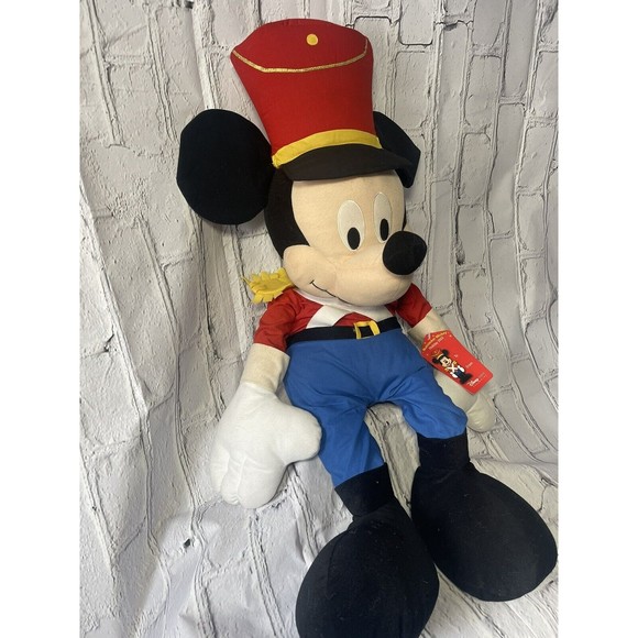 DISNEY NUTCRACKER Mickey Holiday/Christmas 2002 Plush Toy 31" Store Exclusive - Picture 4 of 11